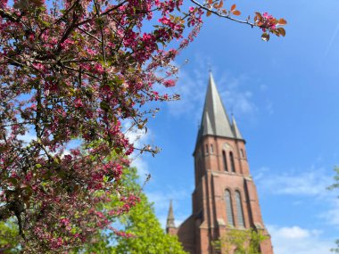 Sint antonius church in Papenburg, Germany clipart