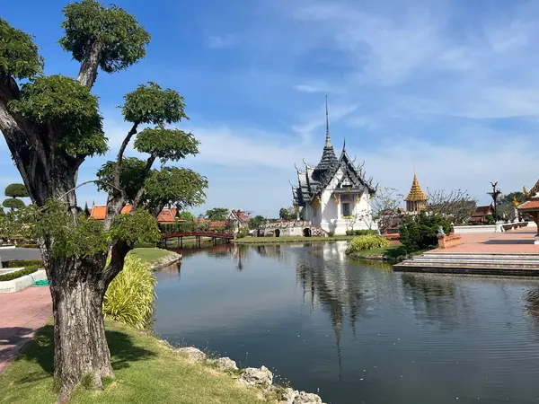 Bangkok, Tayland yakınlarındaki Antik Şehir Tapınağı