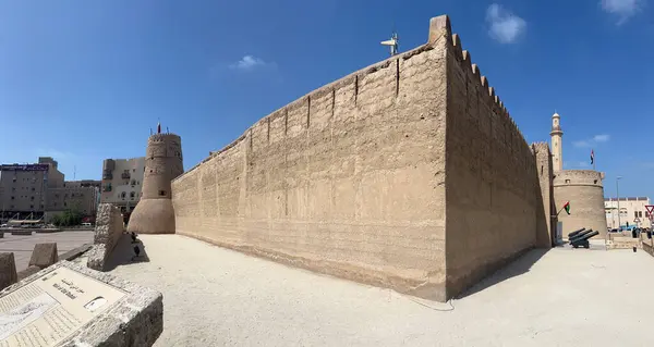 Musée Dubaï Fort Historique Dans Vieille Ville Dubaï Aux Émirats — Photo