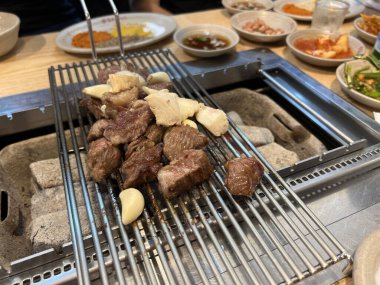 Güney Kore 'de Kore barbeküsü