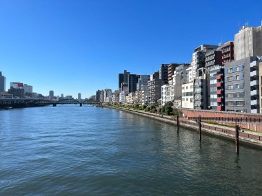Japonya, Tokyo 'daki Sumida Nehri.