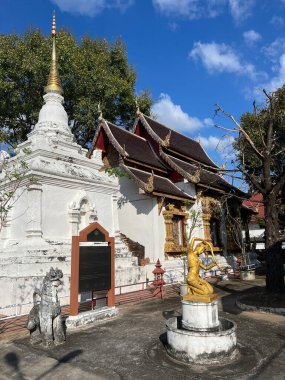 Wat Prasat Budist tapınağı Chiang Mai, Tayland