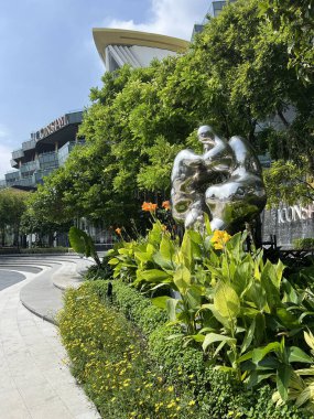 Bangkok, Tayland 'daki Icon Siyam Alışveriş Merkezi' nde Sanat
