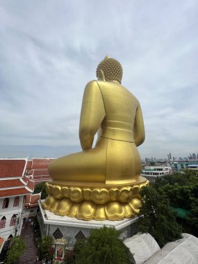 Büyük Buda Wat Paknam Phasi Charoen, Bangkok, Tayland