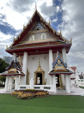 Wat Thong Noppakhun Budizm tapınağı Bangkok, Tayland