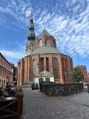 Riga, Letonya 'daki St. Peter Kilisesi