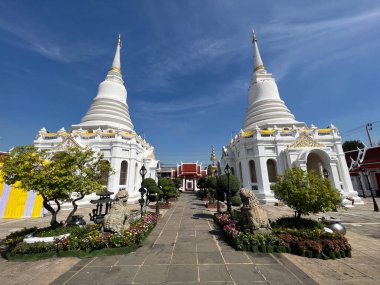 Wat Phitchaya Yatikaram Worawihan Budist tapınağı Bangkok, Tayland