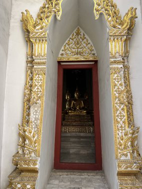 Wat Phitchaya Yatikaram Worawihan Budist tapınağı Bangkok, Tayland