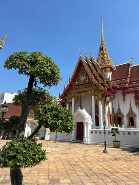 Devarajkunchon Budist tapınağı Bangkok, Tayland