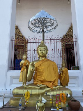 Wat Noranarthsoontarikaram Budist tapınağı Bangkok, Tayland
