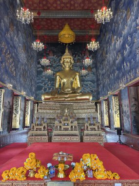 Devarajkunchon Budist tapınağı Bangkok, Tayland