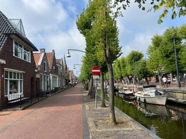 Kentteki Kanal de Luts Hollanda, Friesland 'daki Balk