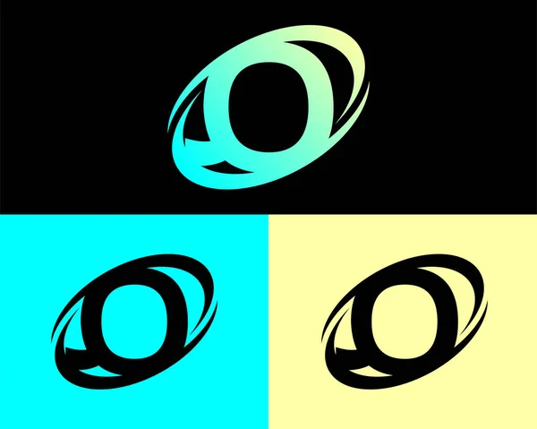 Lettera Creativa Logo Design Template — Vettoriale Stock