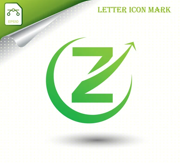 Abstracte Letter Logo Ontwerp Template — Stockvector