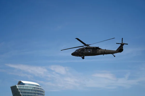 Washington April 2023 Sikorsky Blackhawk Helicopter United States Army Black — Stock Photo, Image