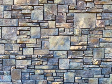 a cut block stone garden wall castle closeup ancient barrier stones fort fortress