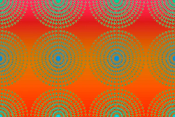 a orange neon light circles spiral pattern whirl bright shine circular lights