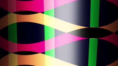 pink green black curved holiday lines stripes seamless looping motion video