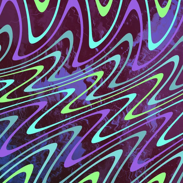 purple green wave square waveform pattern waves lines wavelength illustration