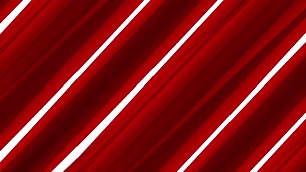 クリスマスリボンキャンディー赤白動くストライプ背景ミント層ビデオ — ストック動画