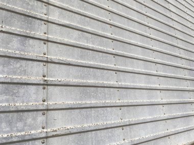 a cargo shipping corrugated steel trailer transportation truck rusty container