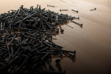 bir atölye inşaatı çelik çivi satışları arkaplan çalışma ahşap yüzey inşaatı malzeme stüdyo arka planı