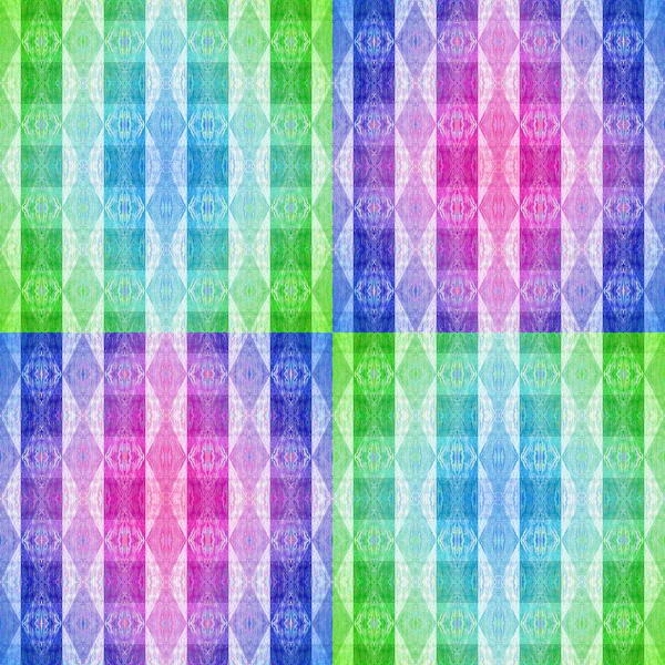 Festival Harlequin Circus Party Overlay Colorful Kaleidoscope Easter Holiday — Stock Photo, Image