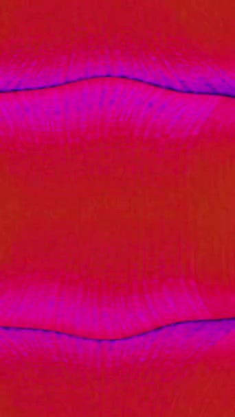 물리학 움직이는 정신적 다채로운 복고풍 빈티지 과도한 비디오 — 비디오