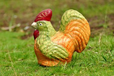 Kil seçici odak noktasından yapılmış domuz kumbarası.