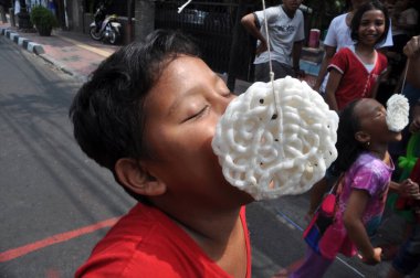 Jakarta, Endonezya - 17 Ağustos 2015 :