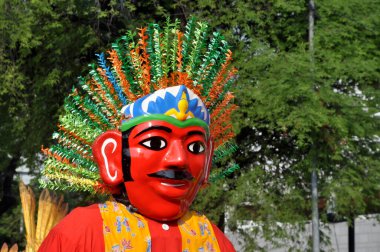 Ondel-ondel Betawi big puppet from Jakarta, Indoneesia