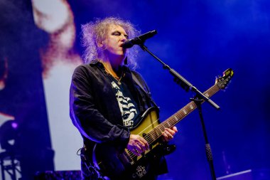 Temmuz 2022. Amsterdam, Hollanda 'da. The Cure Konseri