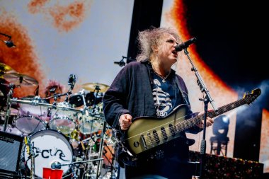 Temmuz 2022. Amsterdam, Hollanda 'da. The Cure Konseri