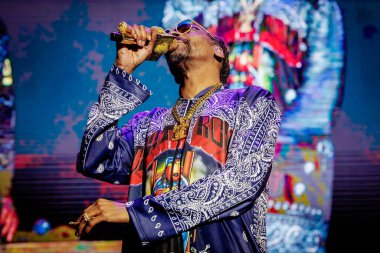 20 Mart 2023. Ziggo Kubbesi Amsterdam, Hollanda. Snoop Dogg Konseri