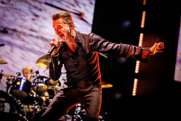Depeche Mode Konseri Ziggo Dome Amsterdam Hollanda 2022 — Stok fotoğraf