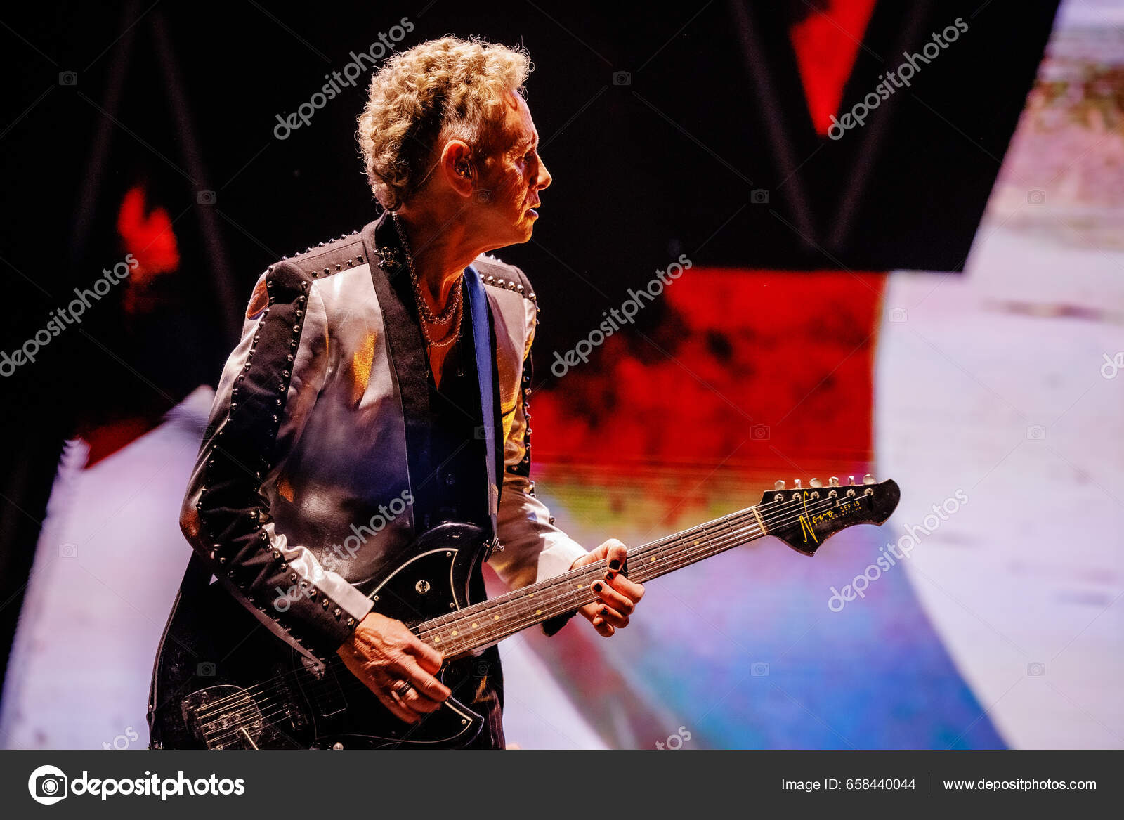 Depeche Mode Concert Ziggo Dome Amsterdam Netherlands 2022 Stock