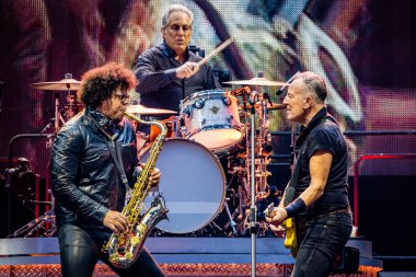 25 Mayıs 2023. Johan Cruijf ArenA Amsterdam, Hollanda. Bruce Springsteen 'in konseri E Caddesi Bandosu.