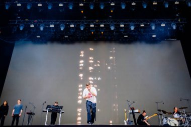 29 Haziran 2023. Rock Werchter Festivali Werchter, Belçika. Dermot Kennedy Konseri