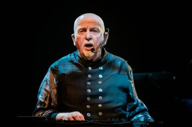 6 Haziran 2023. Ziggo Kubbesi Amsterdam, Hollanda. Peter Gabriel 'in Konseri