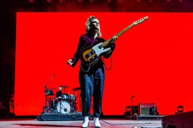 29 Haziran 2023. Rock Werchter Festivali Werchter, Belçika. Anna Calvi 'nin Konseri