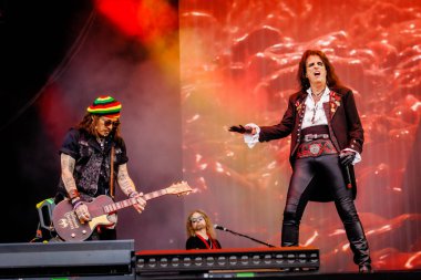 17 Haziran 2023. Pinkpop Festivali, Landgraaf, Hollanda. Hollywood Vampirlerinin Konseri