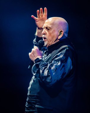 6 Haziran 2023. Ziggo Kubbesi Amsterdam, Hollanda. Peter Gabriel 'in Konseri