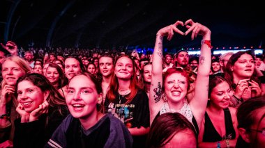 29 Haziran 2023. Rock Werchter Festivali. Werchter, Belçika. Ashnikko Konseri