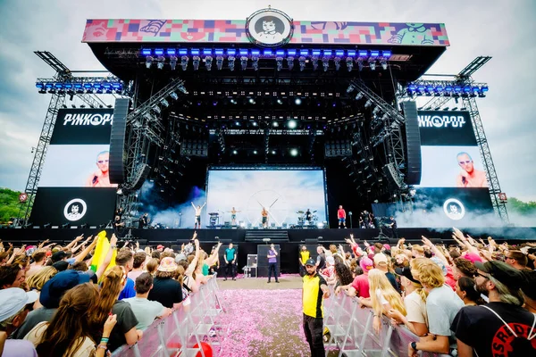 Juni 2023 Pinkpop Festival Landgraaf Nederland Concert Van Goldband — Stockfoto