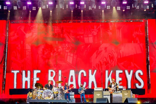 stock image 30 June 2023. Rock Werchter Festival Werchter, Belgium. Fans at Concert of The Black Keys