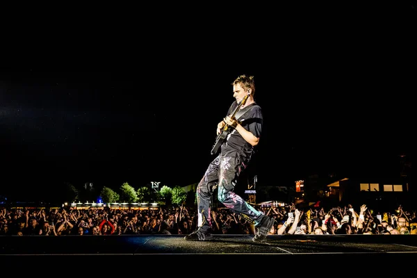 stock image 1 July 2023. Rock Werchter Festival Werchter, Belgium. Concert of Muse