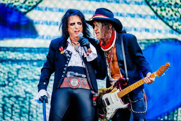 stock image 17 June 2023. Pinkpop Festival, Landgraaf, Netherlands. Concert of Hollywood Vampires