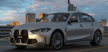 Yeni BMW M3 yolda