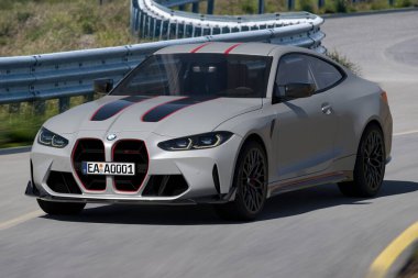 The BMW M4 CSL is the latest BMW under the 'M' emblem. The ultralight and ultra-fast coupe