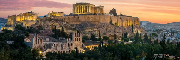 Acropolis Athens Most Famous Monument Ancient Greece Most Famous Monument — Stock Photo, Image